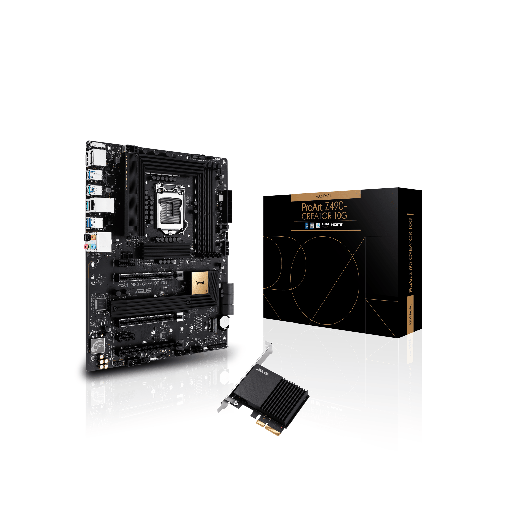 Asus ProArt Z490 Creator 10G LGA1200 ATX Motherboard Asus ProArt Z490 Creator 10G LGA1200 ATX Motherboard